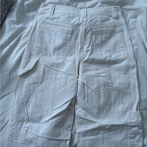Sunday Best White Cargo Pants